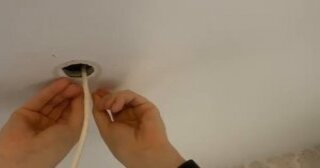 Установка люстры в Ярцеве в октябре